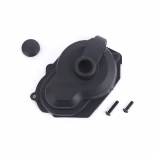 Traxxas Cover, gear/ rubber gear cover plug/ 3x10mm BCS (1)/ 3x14mm BCS (1)
