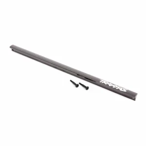 Traxxas Center brace (T-Bar), 6061-T6 aluminium (gray-anodised) / 3x16 SS (2) (fits Sledge)