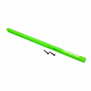 Traxxas Center brace (T-Bar), 6061-T6 aluminium (green-anodised) / 3x16 SS (2) (fits Sledge)