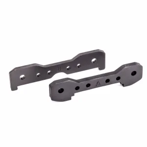 Traxxas Tie bars, front, 6061-T6 aluminium (dark titanium-anodised)