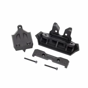 Traxxas Bumper, front / skidplate, front / tie bar mount, front / 3x25 CS (2)