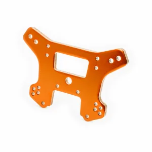 Traxxas Shock tower, front, 6061-T6 aluminium (orange-anodised)