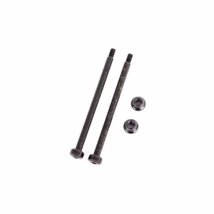 Traxxas Suspension pins, outer, rear, 35x567mm (hardened steel) (2) / M3x05mm NL, flanged (2)
