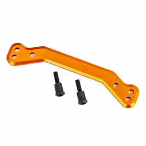 Traxxas Draglink, steering, 6061-T6 aluminium (orange-anodised)/ 3x14mm SS (2)