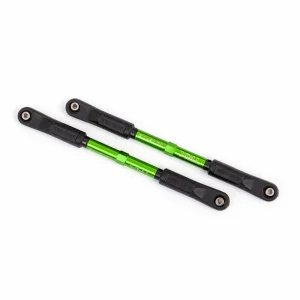 Traxxas Camber links, rear, Sledge (TUBES green-anodised, 7075-T6 aluminium, stronger than titanium) (144mm) (2)/ rod ends, assembled with steel hollow balls (4)/ aluminium wrench, 8mm (1)