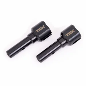 Traxxas Stub axles, hardened steel (2) (for use only with 9557 driveshaft) (fits Sledge)