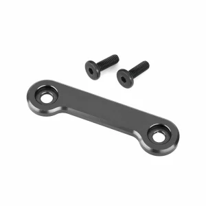 Traxxas Wing washer, 6061-T6 aluminium (dark-titanium anodised) (1)/ 4x12mm FCS (2)