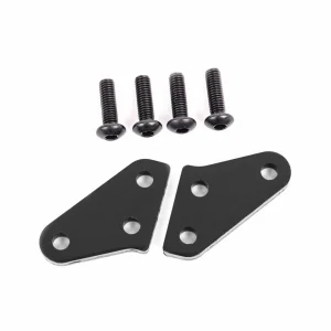 Traxxas Steering block arms (Aluminium, dark titanium-anodized) (2) (fits 9537 and 9637 steering blocks)