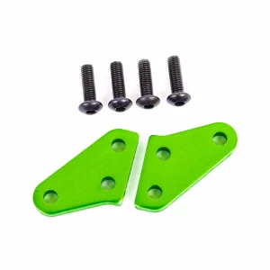 Traxxas Steering block arms (Aluminium, green-anodized) (2) (fits 9537 and 9637 steering blocks)