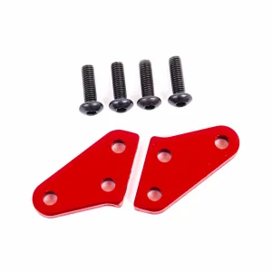 Traxxas Steering block arms (Aluminium, red-anodized) (2) (fits 9537 and 9637 steering blocks)