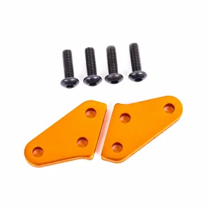 Traxxas Steering block arms (Aluminium, orange-anodized) (2) (fits 9537 and 9637 steering blocks)