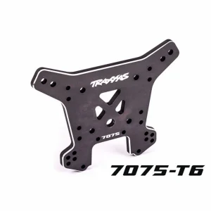 Traxxas Shock tower, rear, 7075-T6 aluminium (dark titanium-anodised) (fits Sledge)
