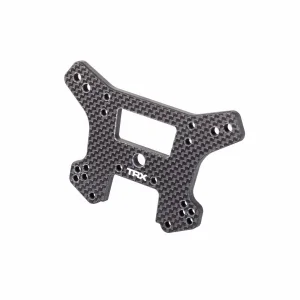 Traxxas Shock tower, front, 5mm (carbon fibre) (fits Sledge)