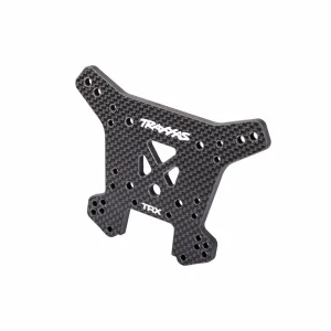 Traxxas Shock tower, rear, 5mm (carbon fibre) (fits Sledge)