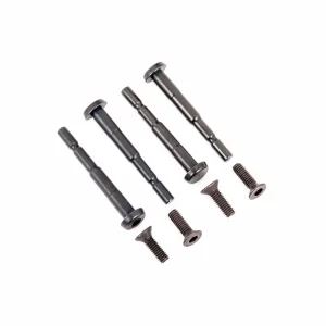 Traxxas Shock pins, hardened steel (front (2), rear (2)/ 2.5x8mm CCS (4)
