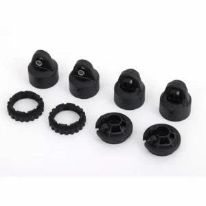 Traxxas Shock caps, GT-MAXX Shocks (2) / spring perch / adjusters (2) (for 2 Shocks) (for Sledge)