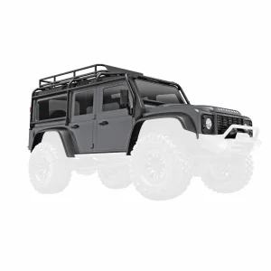 Traxxas TRX-4m Land Rover Defender Complete Bodyshell - Painted Silver