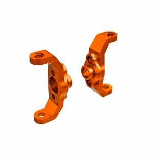 Traxxas Caster blocks, 6061-T6 aluminium (orange-anodised) (left + right)