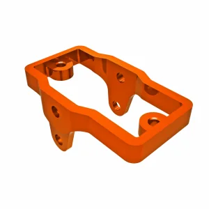 Traxxas Servo mount, 6061-T6 Aluminium (orange-anodised)