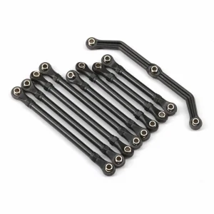 Traxxas Suspension link set, complete (front + rear) (includes steering link (1), front lower links (2), front upper links (2), rear lower links (4) (assembled with rod ends and hollow balls) ** CLEARANCE **