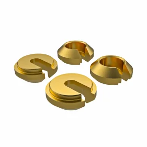 Traxxas Lower retainer, Shock (brass) (4)