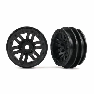 Traxxas Wheels, 1.0in (black) (2) ** CLEARANCE **