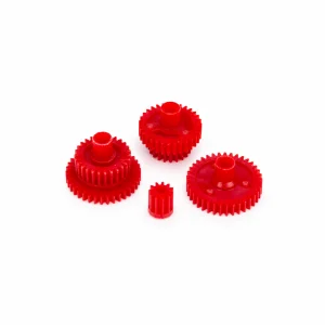 Traxxas Gear set, transmission (red) (6.8:1 reduction ratio) (for use only with portal drive axles)