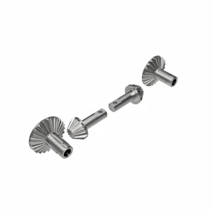 Traxxas Gears, axle (metal, front + rear)
