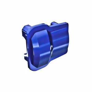 Traxxas Axle cover, 6061-T6 aluminium (blue-anodised) (2)/ 1.6x12mm BCS (with threadlock) (8)
