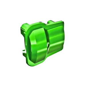 Traxxas Axle cover, 6061-T6 aluminium (green-anodised) (2)/ 1.6x12mm BCS (with threadlock) (8)