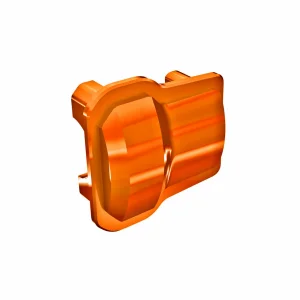 Traxxas Axle cover, 6061-T6 aluminium (orange-anodised) (2)/ 1.6x12mm BCS (with threadlock) (8)