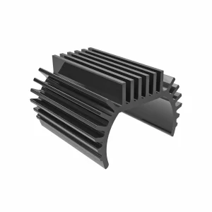 Traxxas Heat sink, Titan 87T motor (6061-T6 Aluminium, grey-anodised)