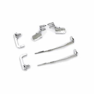 Traxxas Door handles (left + right)/ mirrors, side (left + right)/ windshield wipers (fits 9811 body)