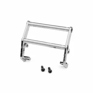 Traxxas Push bar, bumper, chrome (assembled) (fits 9834 bumper)