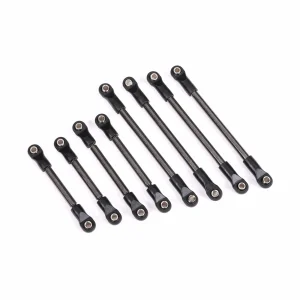 Traxxas Suspension link set, steel (includes 4x55mm front lower links (2), 4x48mm front upper links (2), 4x74mm rear lower or upper links (4) ** CLEARANCE **