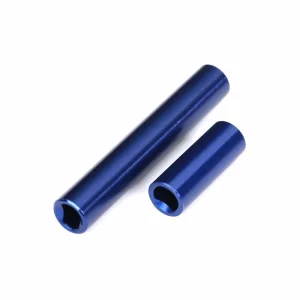 Traxxas Driveshafts, center, female, 6061-T6 aluminium (blue-anodised) (front + rear) (for use with 9751 metal center driveshafts) (fits 1:18 TRX-4M vehicles with 162mm wheelbase)