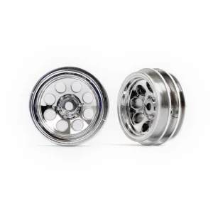 Traxxas Wheels, 1.0 (chrome) (2)