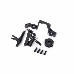 Traxxas Two speed shift assembly/ shift dog/ shift fork/ transmission mount/ 2x6mm BCS (4) (for 9891 transmission)