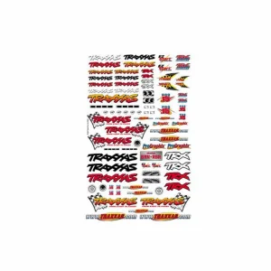 Traxxas Official Team Traxxas racing decal set