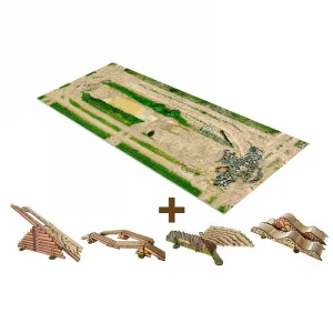 ToysWD Starter Kit Carpet Circuit RC Crawler Park 1:24