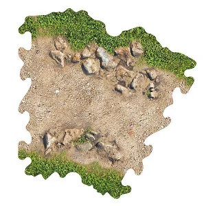 ToysWD 3 X Rock Bend For 1/24 RC Crawler Park Circuit ** CLEARANCE **