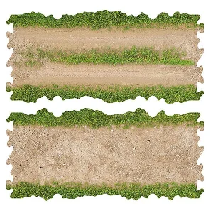 ToysWD 2 X Dirt And Grass Straights For 1/24 RC Crawler Park ** CLEARANCE **