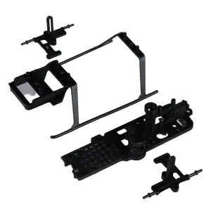 Twister Frame Set including Main Frame / Anti rotation Bracket / Skid Set (for Ninja 250) (4 pcs)