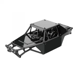 UDI UCX24 Body Assembly With Lights Black