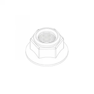UDI RC M4 Hex Flanged Lock Nut