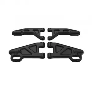 UDI RC Front Suspension Arms {Black)
