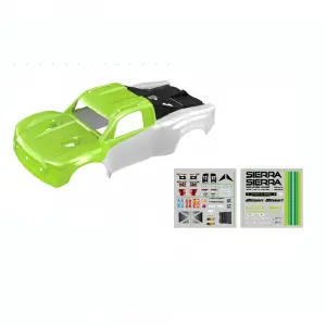 UDI RC Sierra PC Bodyshell (Flouro Green)