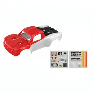UDI RC Sierra PC Bodyshell (Red)