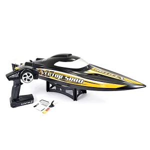 Volantex Vector SR80 Brushless Boat - Black/Orange