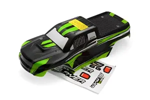 Blackzon Slayer Truck Body (Black/Green)